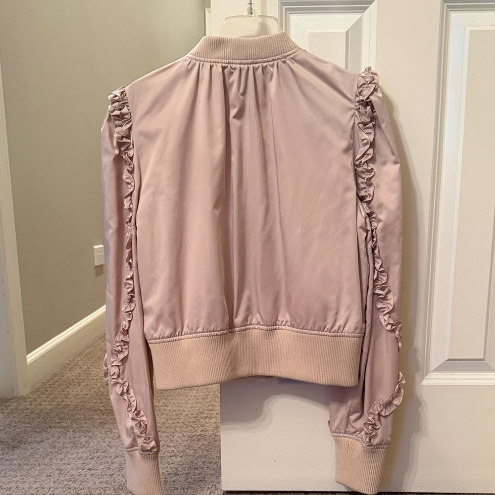 Generation love Pink Ruffled moto Jacket - Picture 4 of 4